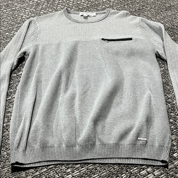 Calvin Klein | Grey Crewneck Pullover - Picture 2 of 11